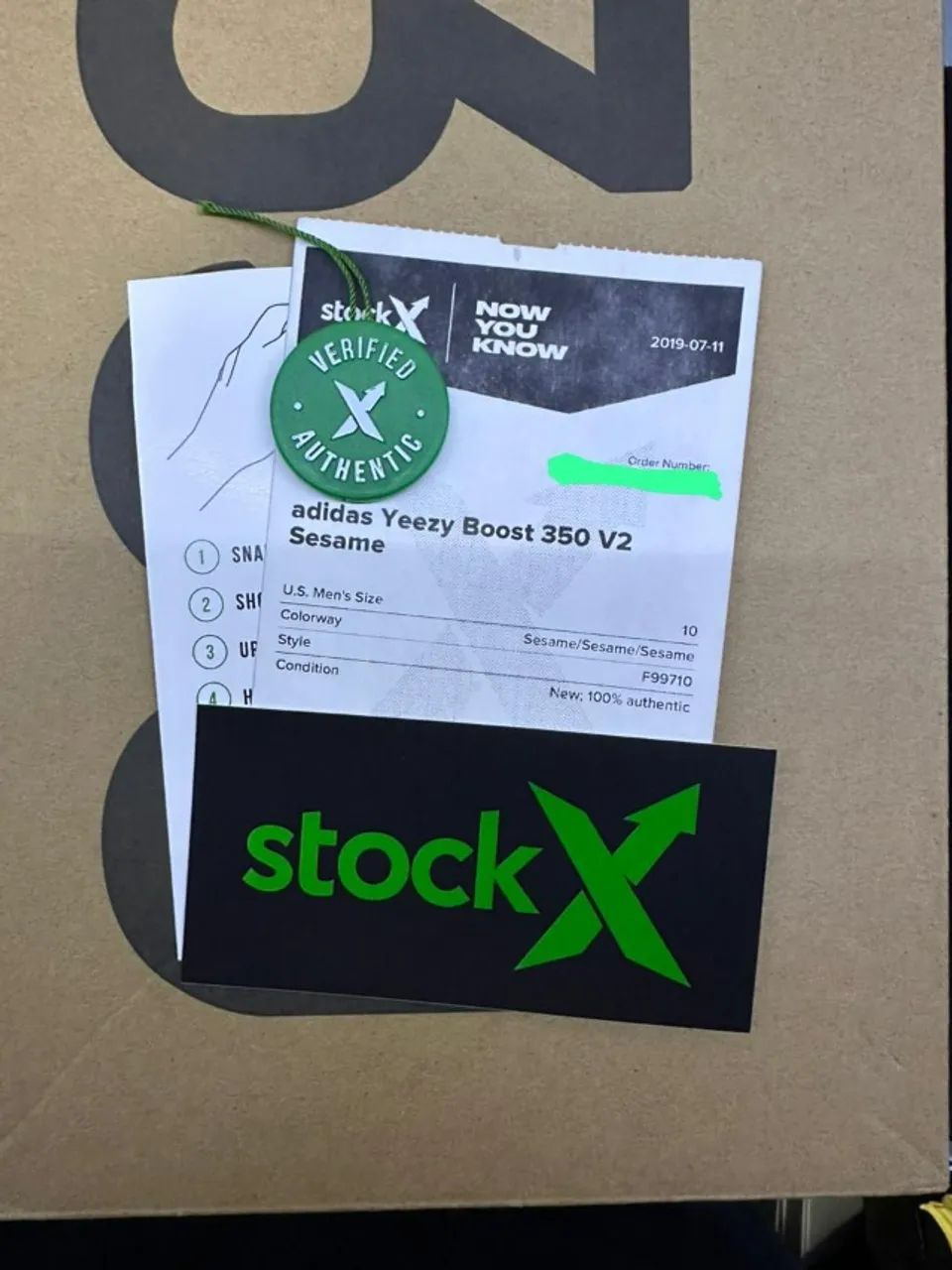 Yeezy Boost 350 V2 (Sesame) - Usado - Foto 3