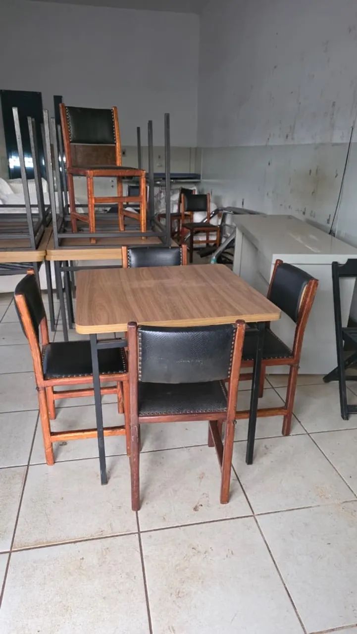 vendo 10 mesas e 30 cadeiras  - Foto 2