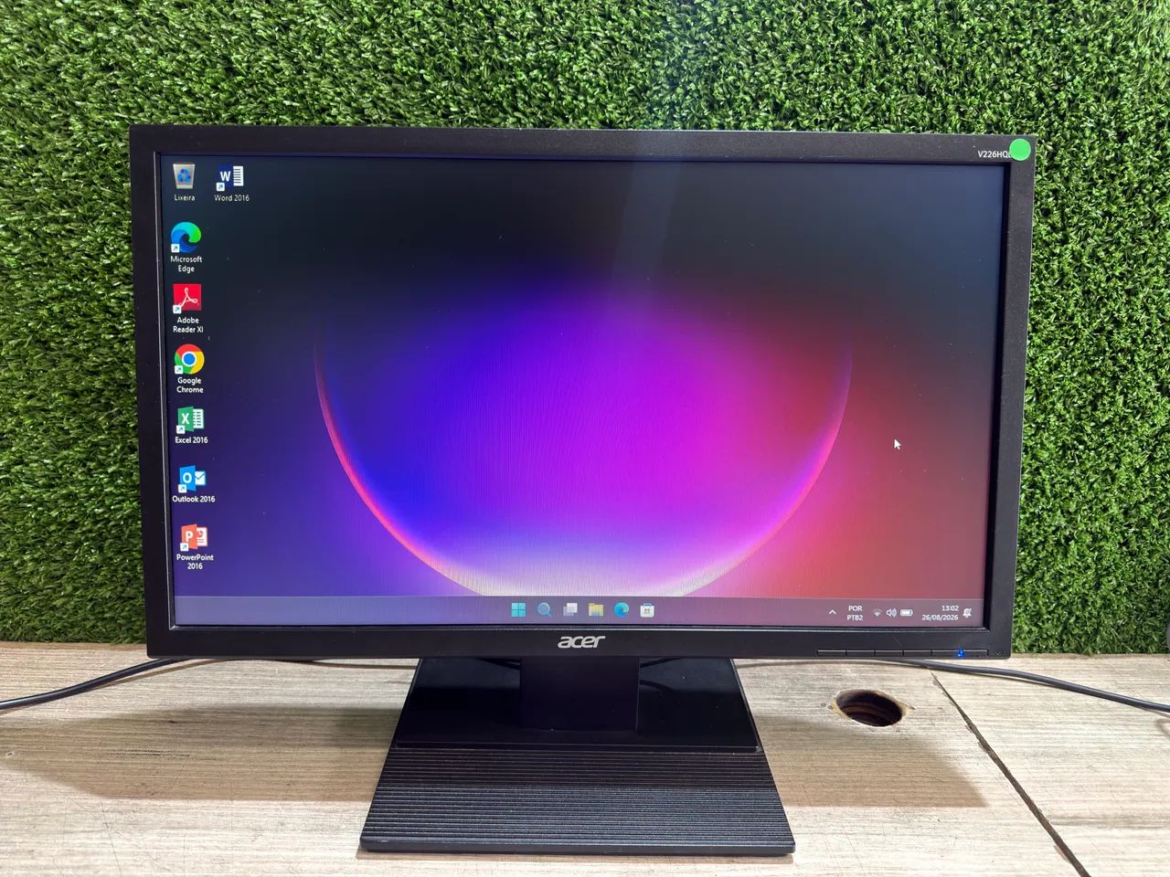 Monitor Acer 22 polegadas VGA HDMI   DVI - Foto 2