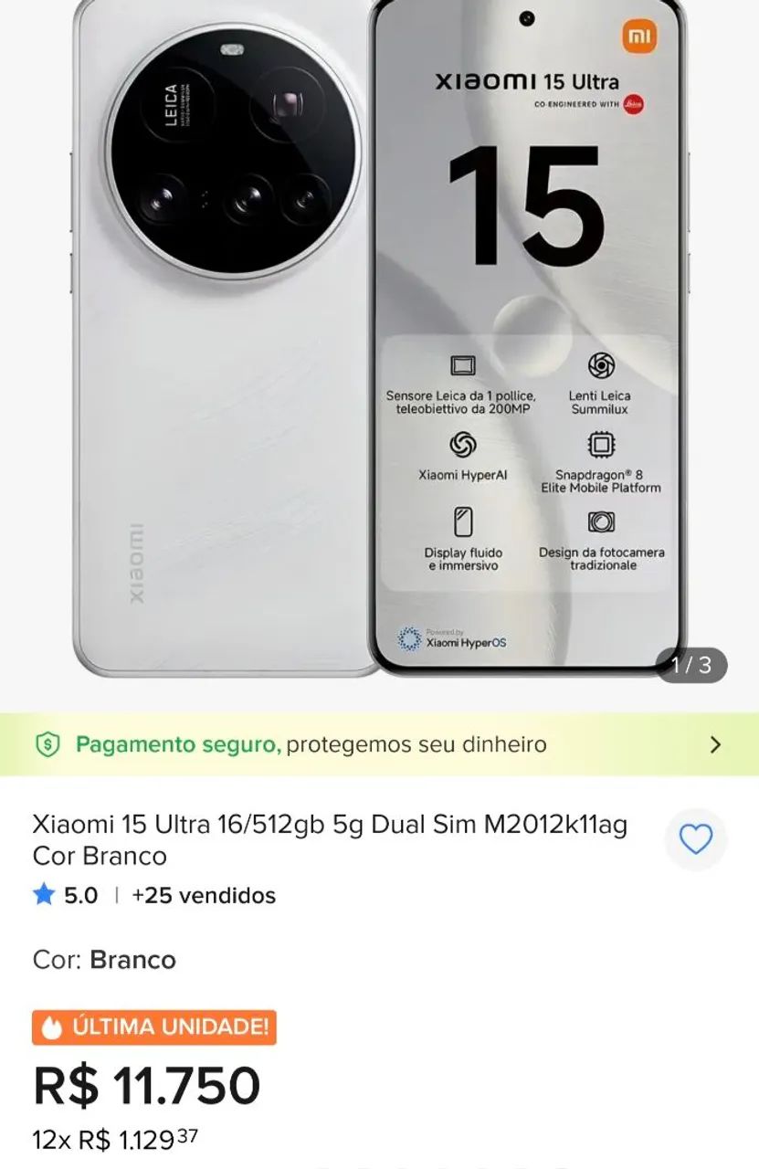 Xaiomi 15 ultra. Rum global. - Foto 5