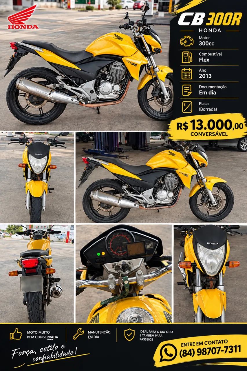 Vendo CB 300R 2013 - Foto 3