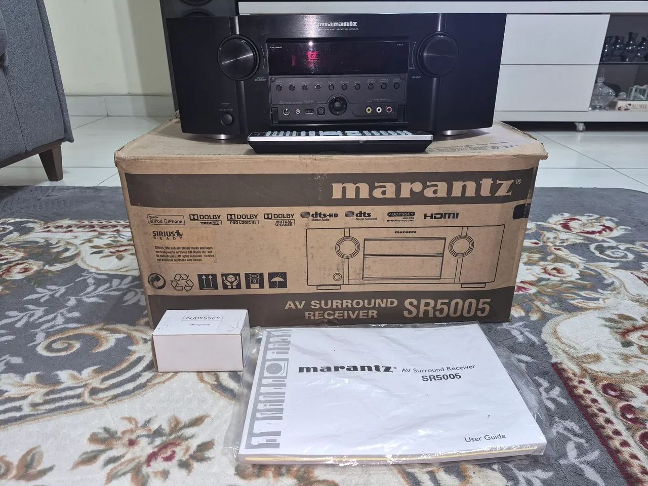 Receiver marantz sr5005 7.1 sem avarias - Aparelhos de Som