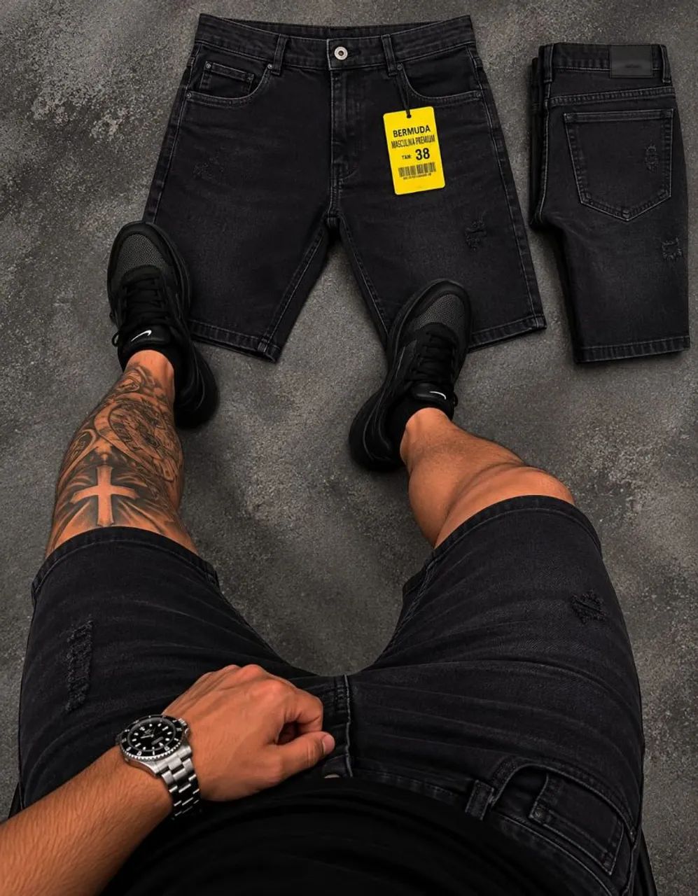 Bermuda jeans - Foto 3