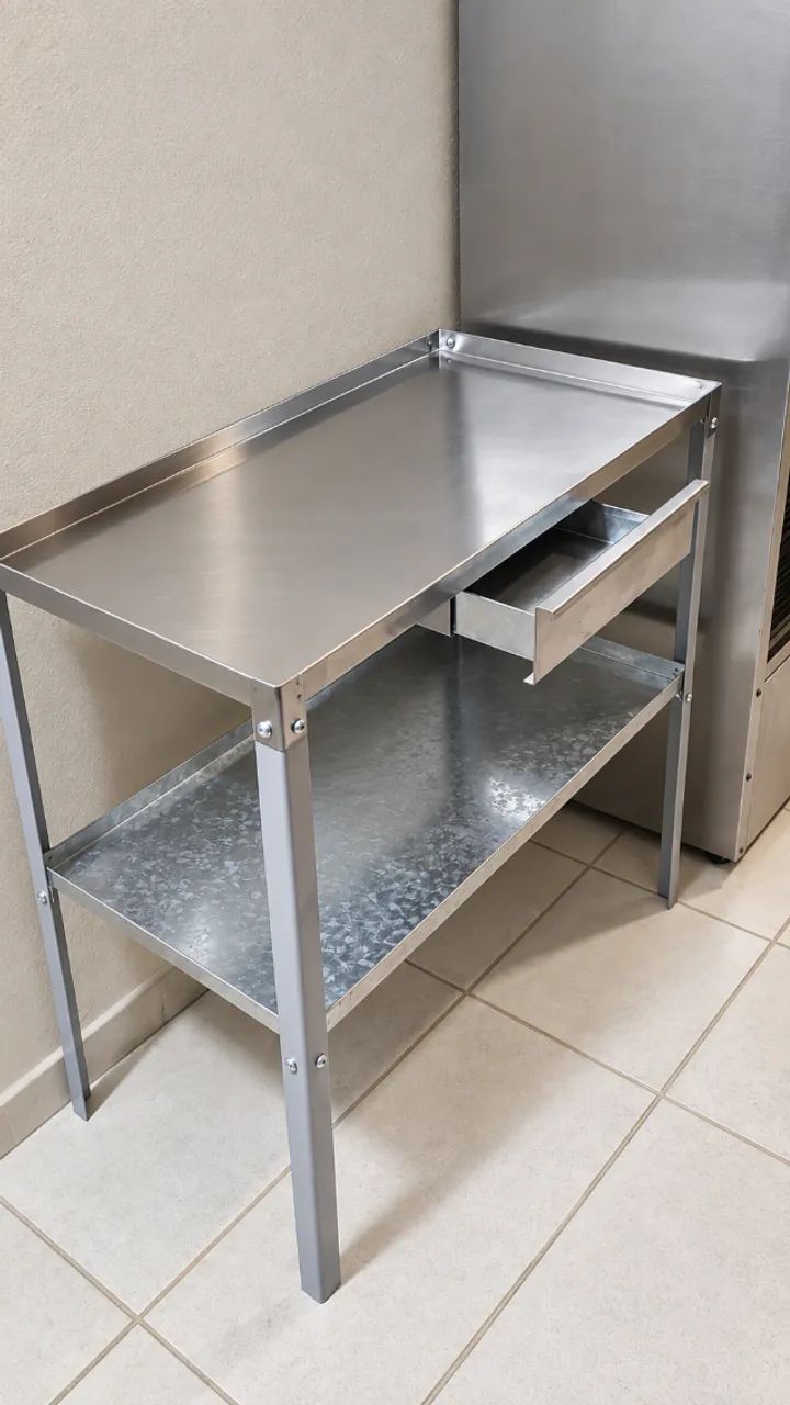Máquina de Assar Frango 30 Frangos + Mesa Inox - Seminova - Foto 2