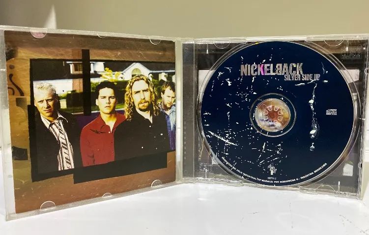 CD Nickelback Silver Side Up Original - Foto 4
