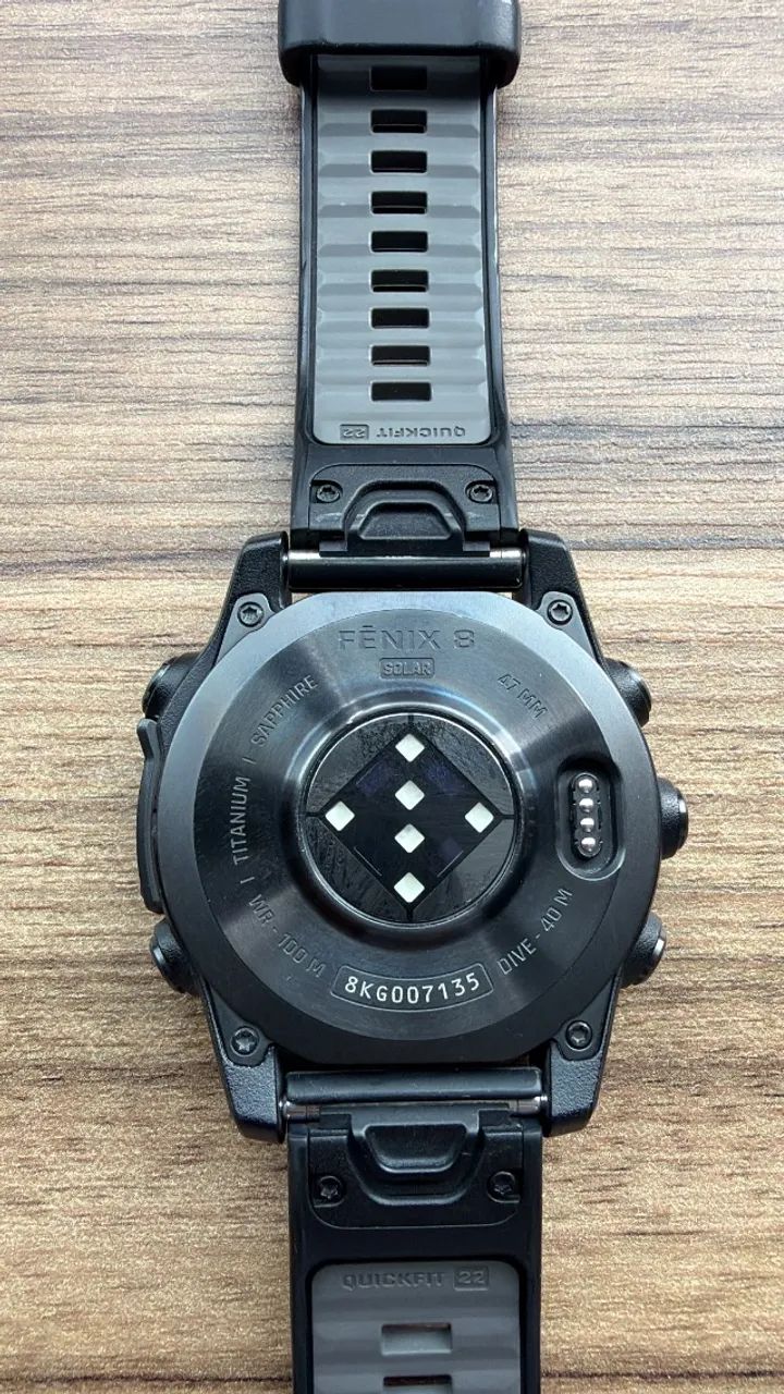 Garmin Fênix 8 Solar Titânio 47mm - Foto 2