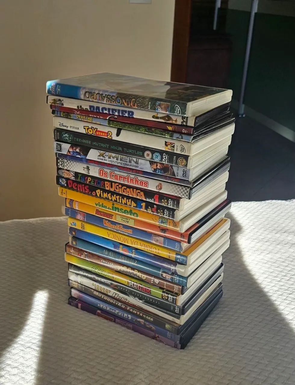 24 DVDs de filmes infantis