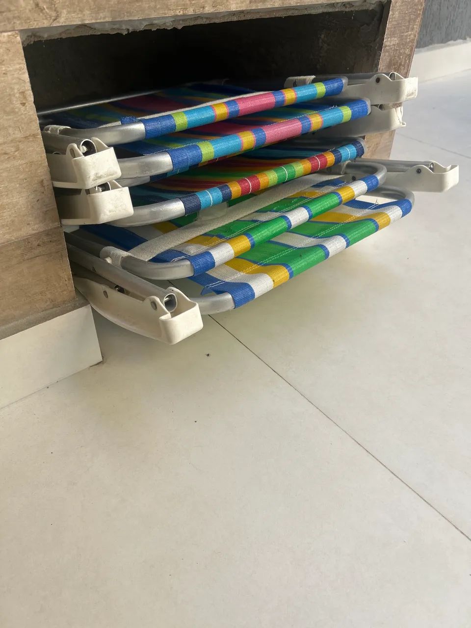 Cadeira de praia alumínio  - Foto 2