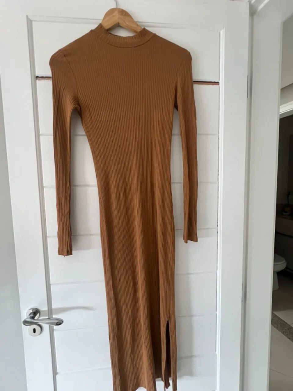 Vestido Marrom Feminino Marfinno - Foto 2