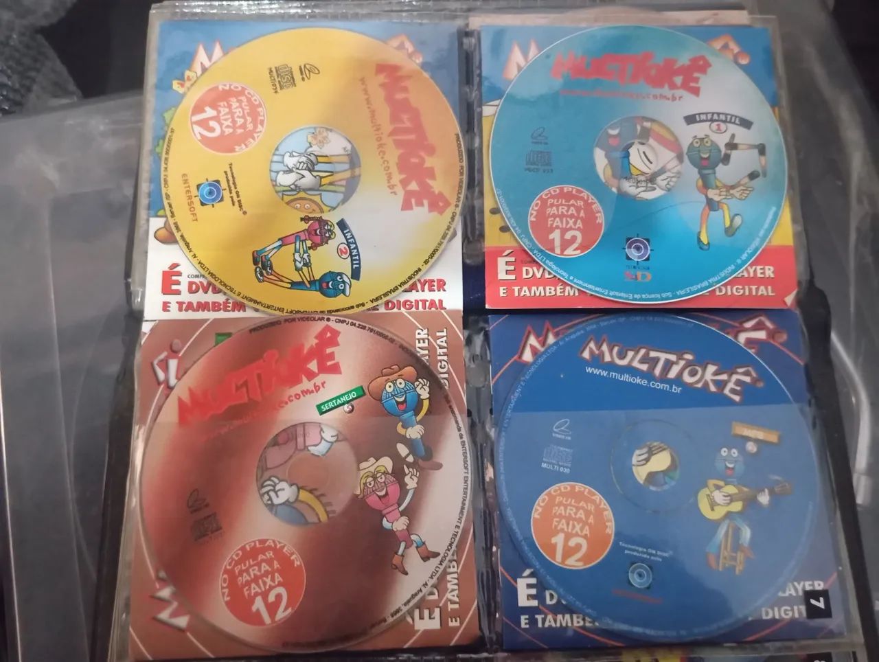 Dvd multioke vários catálogo original  - Foto 4