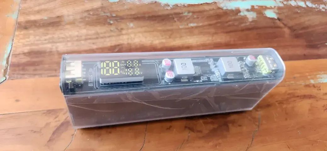 Carcaça e circuito de power bank 21700 (x4) - PD100w - Foto 2