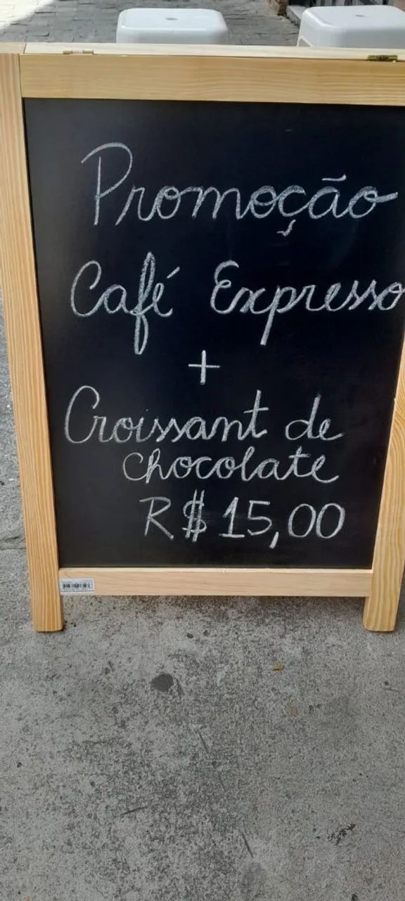 Cavalete para calçada (lousa preta) - Foto 2