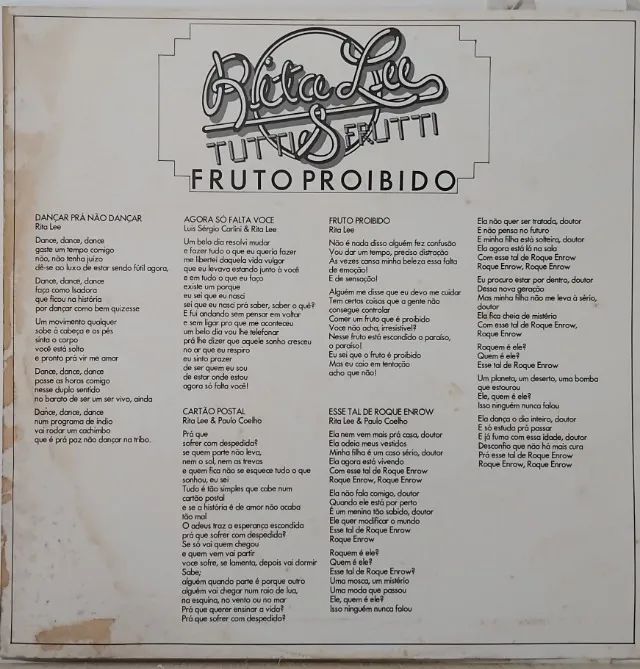 Lp - Rita Lee - Fruto Proibido 1975 - Foto 4
