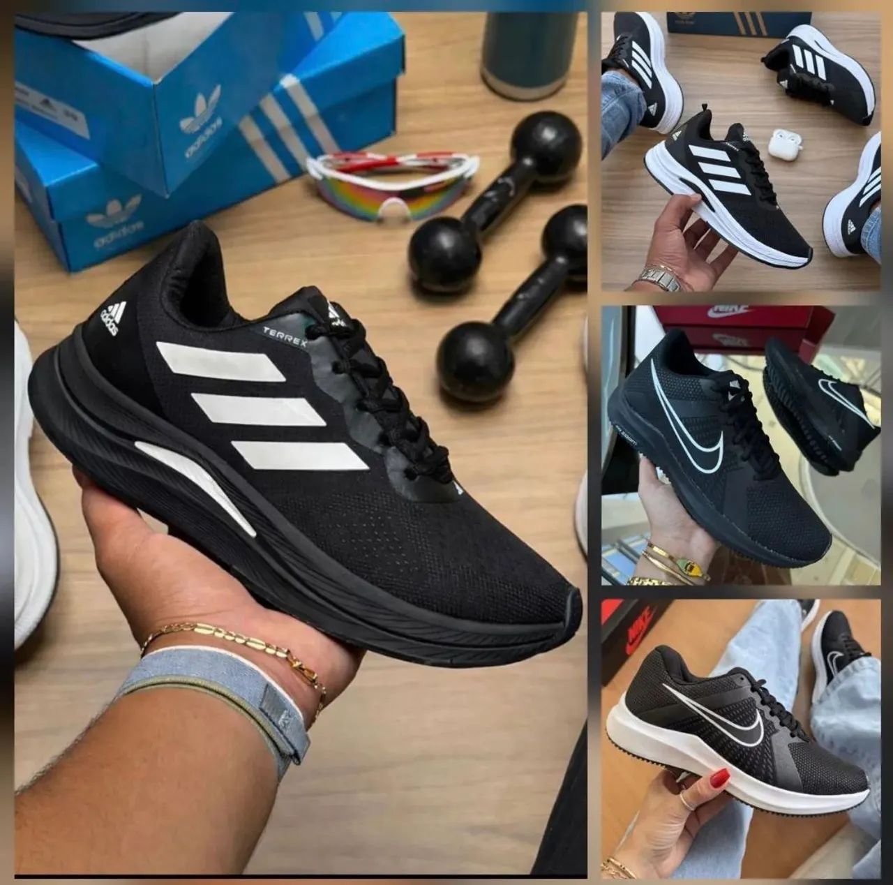 Tênis Nike e adidas masculino 