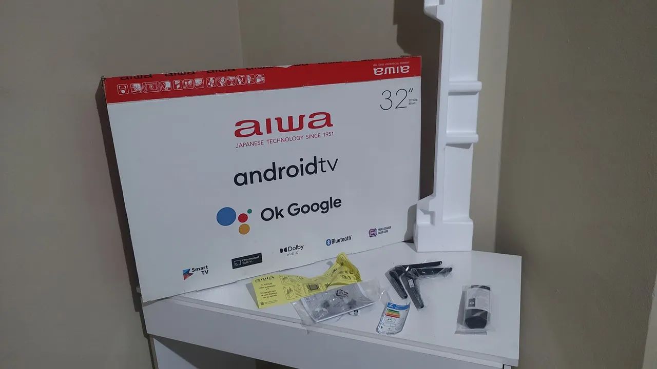 VENDO: Smart TV AIWA 32? Android HD - 3 meses de uso! - Foto 4