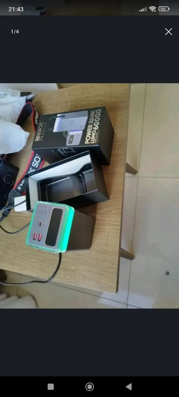 Carregador pra celular portátil  - Foto 4