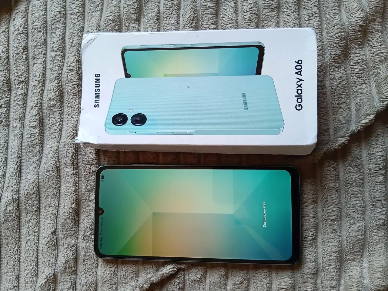 Samsung a06 azul 128gb  - Foto 2