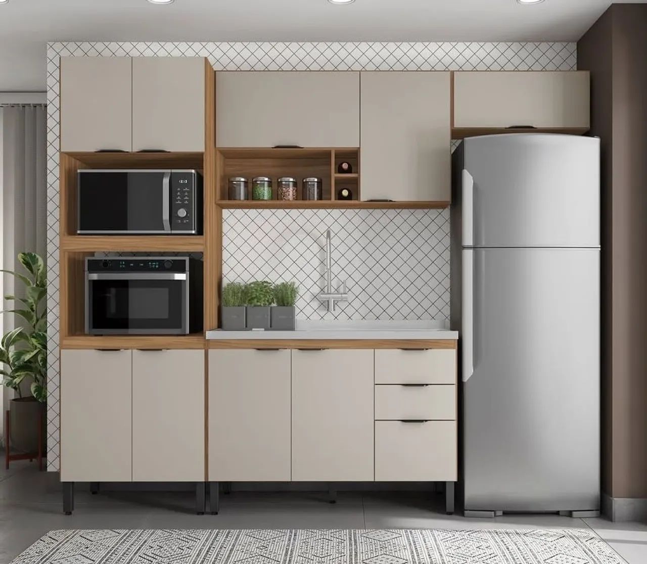 Cozinha Modulada Nova 
