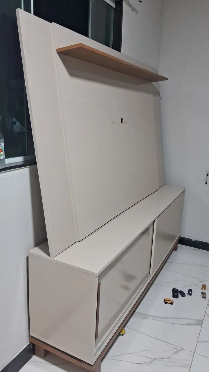 Vendo painel e rack semi novo  - Foto 2