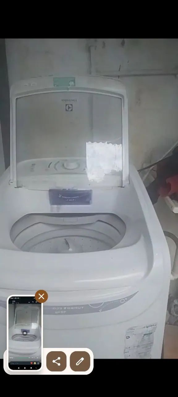 Máquina de lavar e secagem - Electrolux