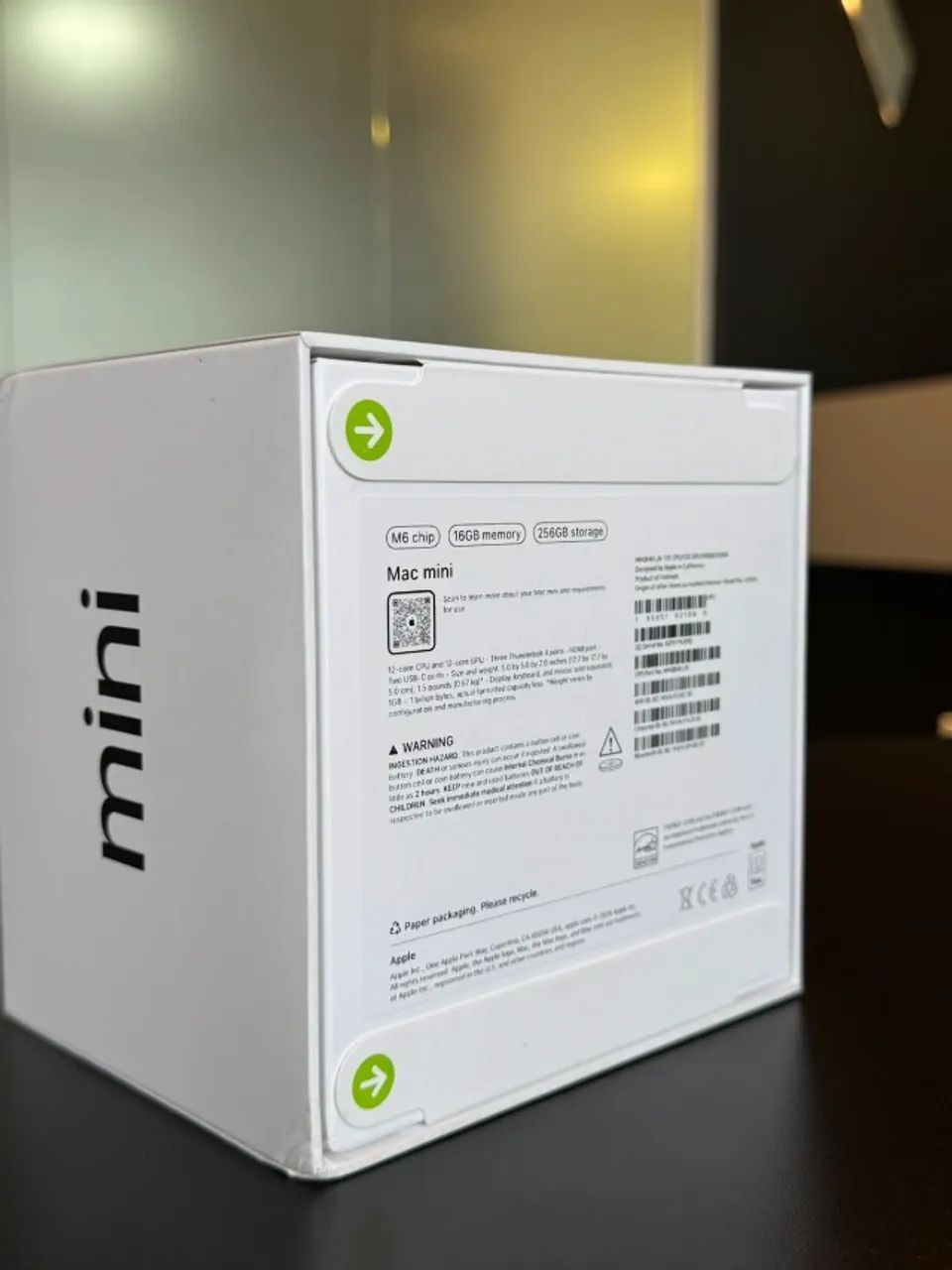Mac Mini M6 16GB 256GB Lacrado - Foto 4