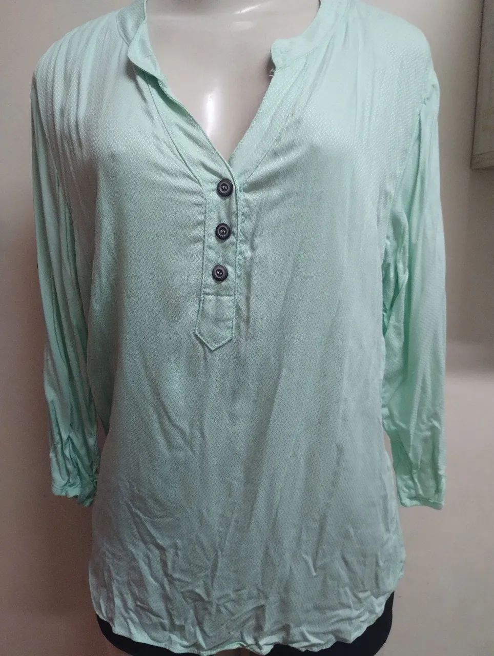 Blusas Diversas Novas M - Foto 3