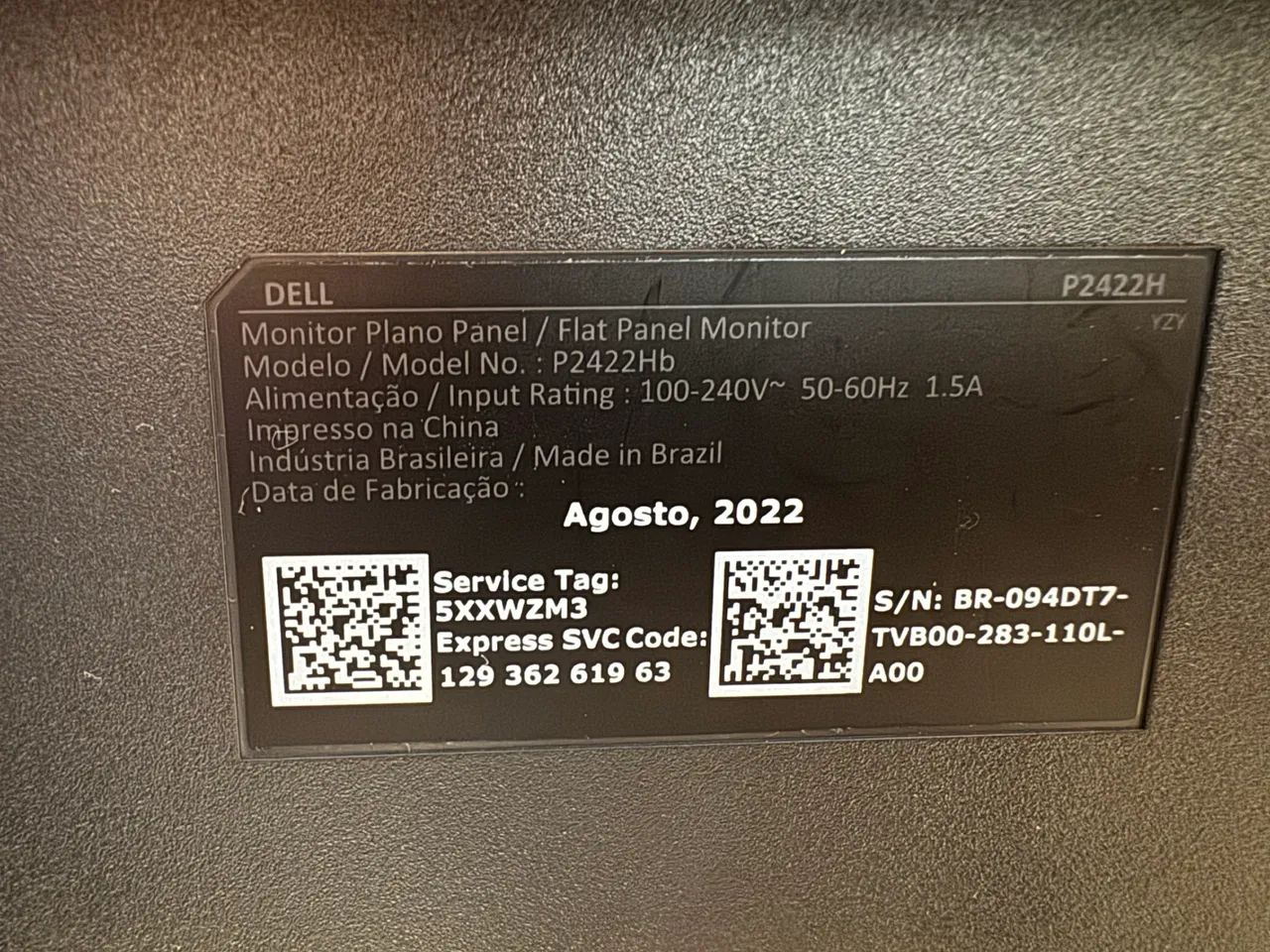 Monitor Dell 24 - P2422H