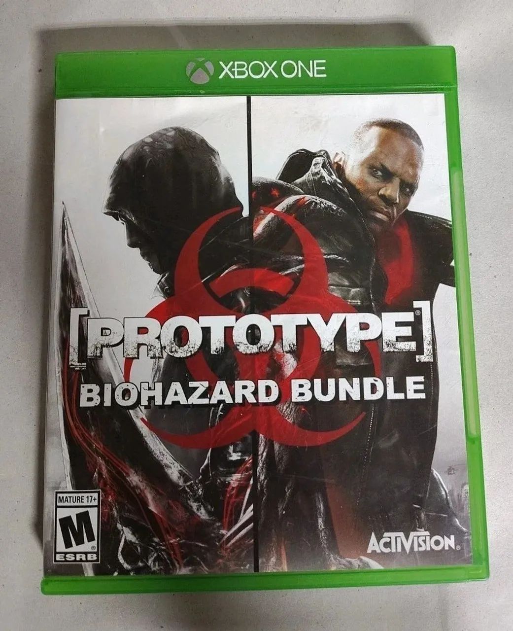 Prototype Biohazard Bundle Xbox One mídia física 