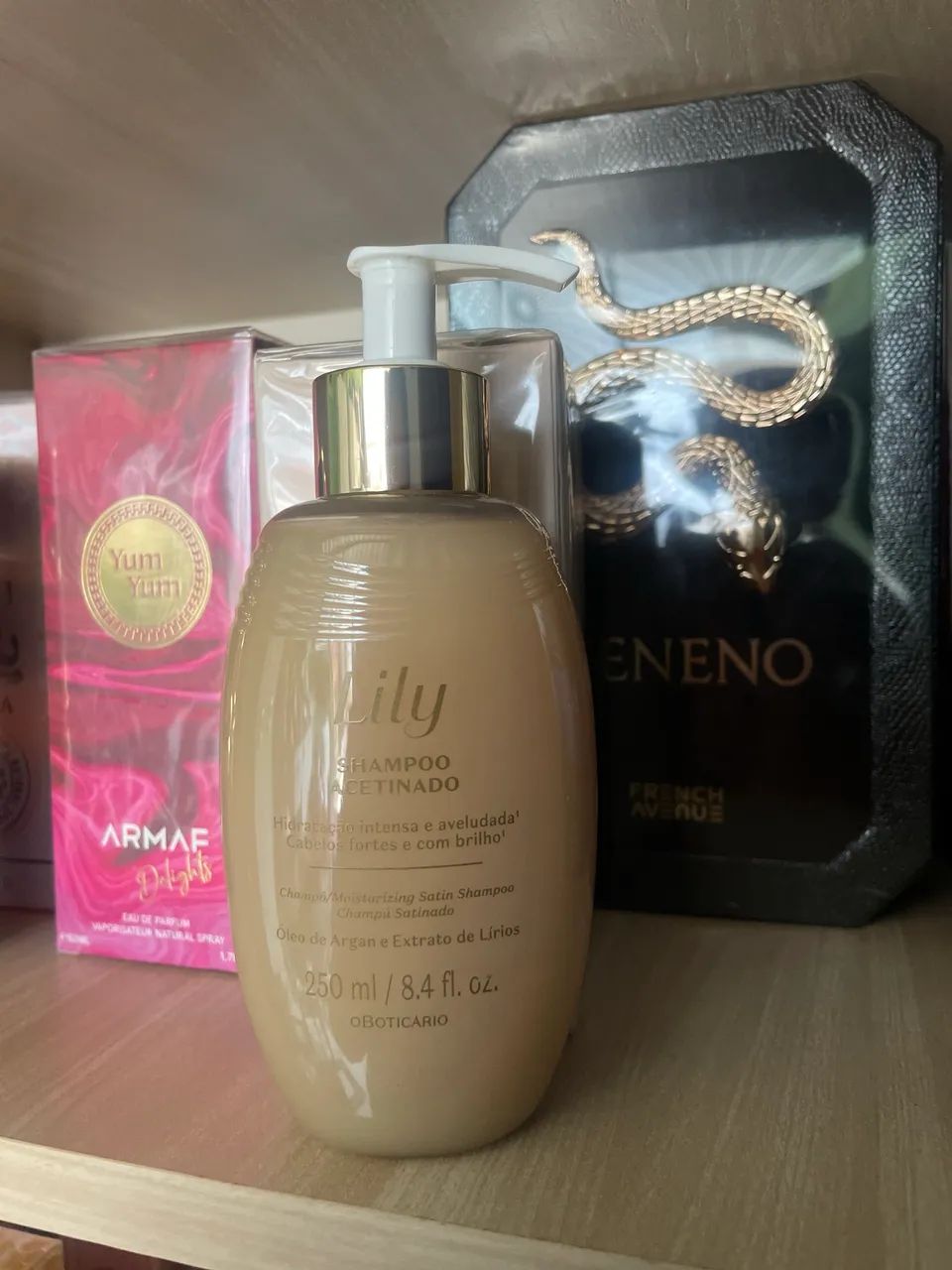 Shampoo acetinado - boticario