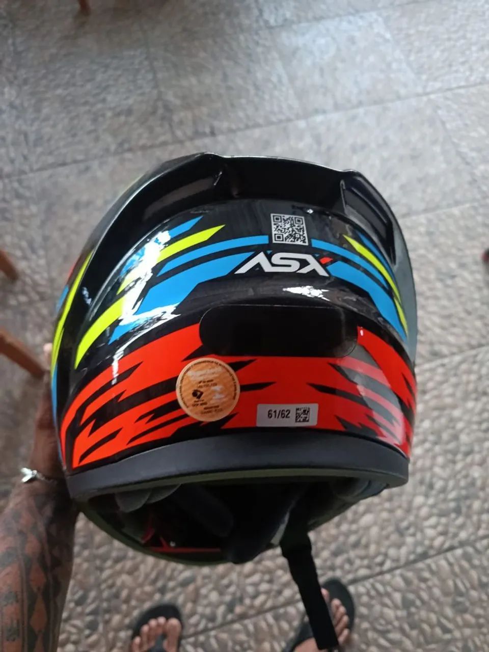 Capacete asx  - Foto 4