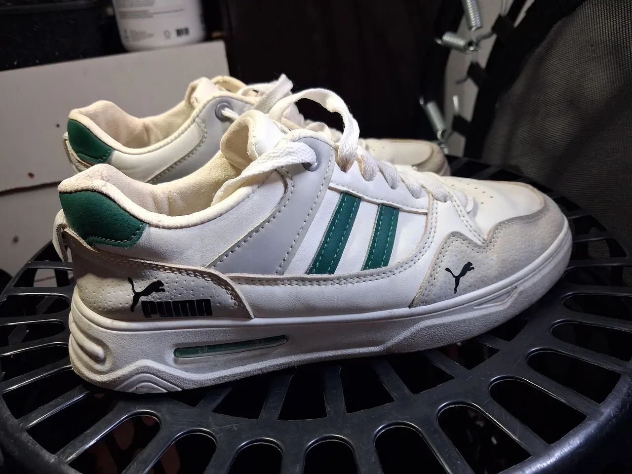 Tênis Puma HSF SUP branco/verde