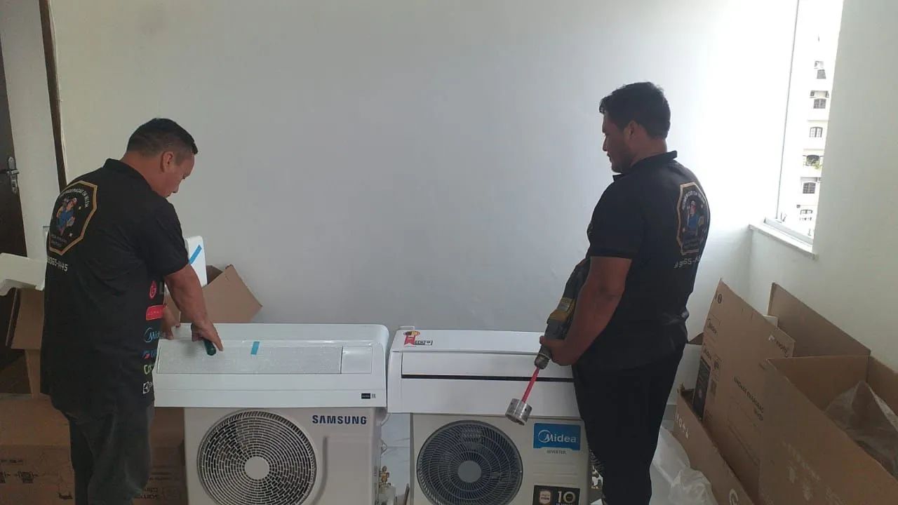 Instalador split Ar Condicionado inverter 9 a12 k