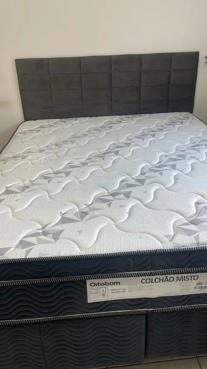 Cama box com cabeceira