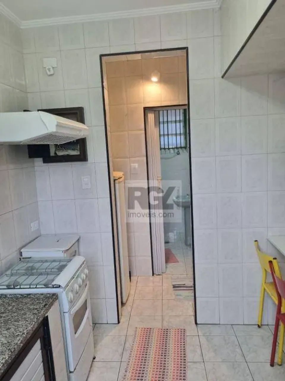 Apartamento com 1 dormitório para alugar, 33 m² por R$ 3.330,00/ano - Aparecida - Santos/S - Foto 4