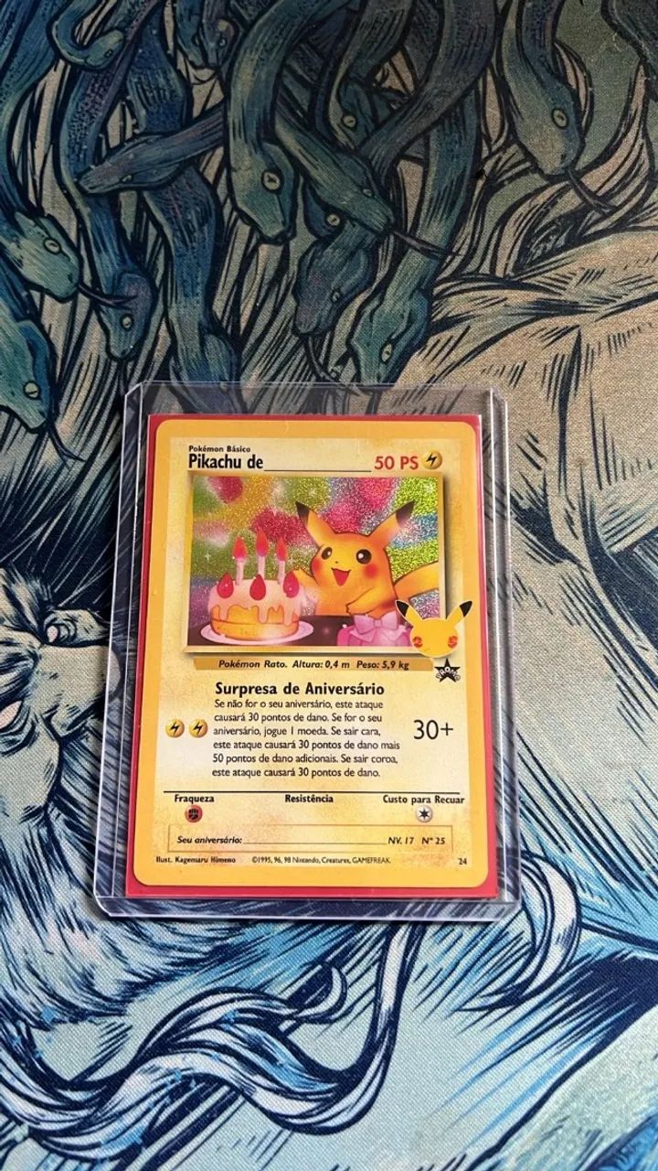 Cartas De Pokémon Exclusivas De Celebração  - Foto 2