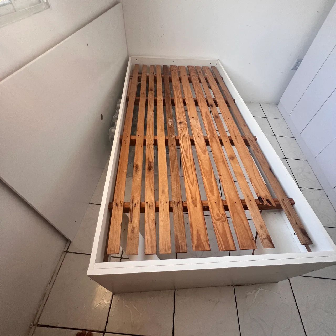 Cama solteiro MDF - Foto 2