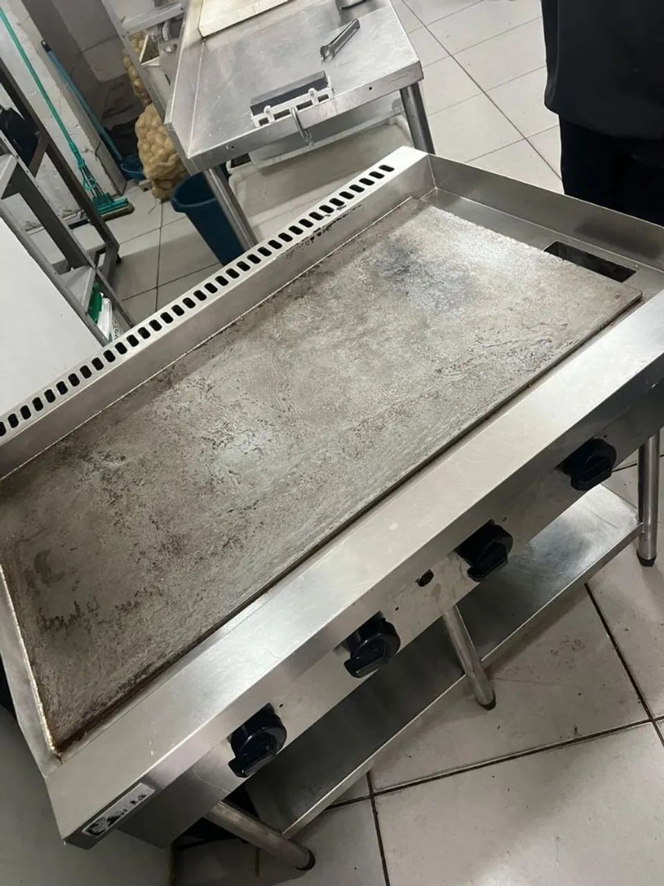 Chapa bifeteira industrial inox elvi  - Foto 2