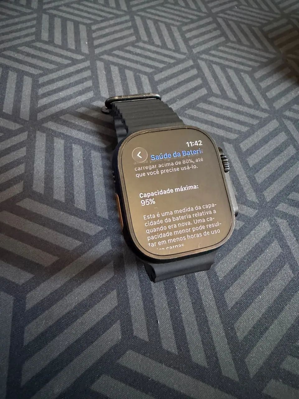 Smartwatch Apple série 2 ultra black - Foto 5