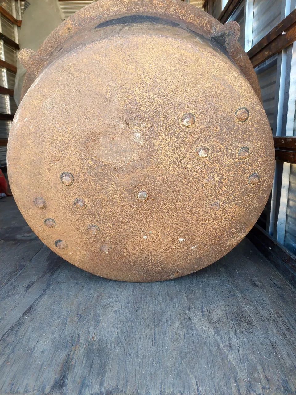 Tacho de ferro antigo  - Foto 2