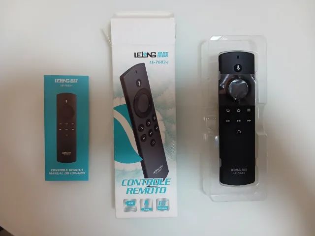 Vendo controle Lelong com voz para Fire Stick Lite e 4k (novo)