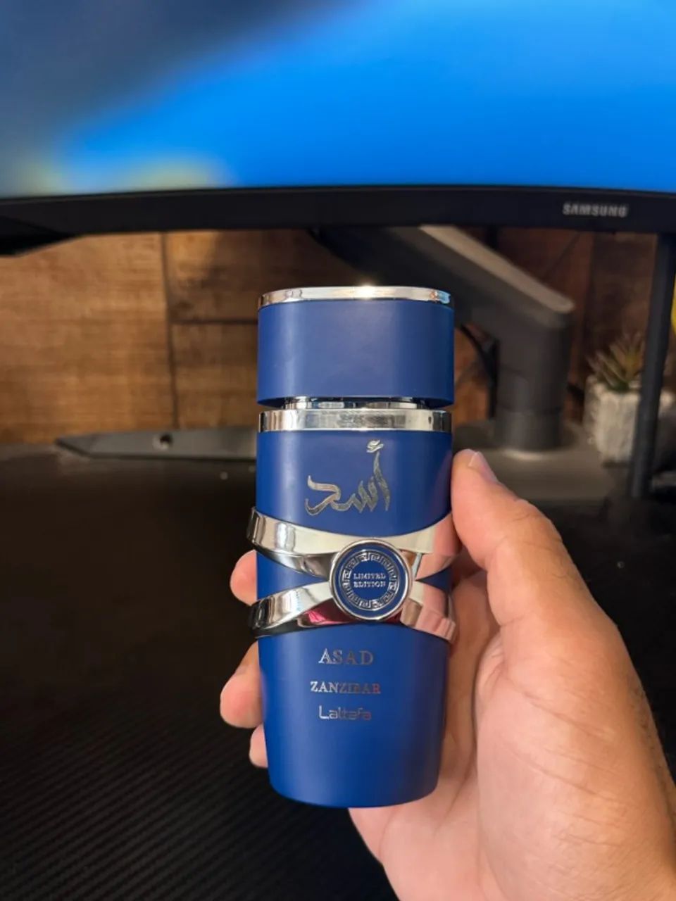 Perfume Arabe Lattafa Asad Zanzibar 100ml  NOVO - Foto 3