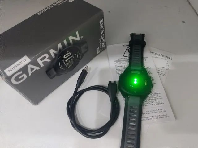 Relogio com GPS e frequencimetro Garmin Forerunner 165 Music - Foto 3