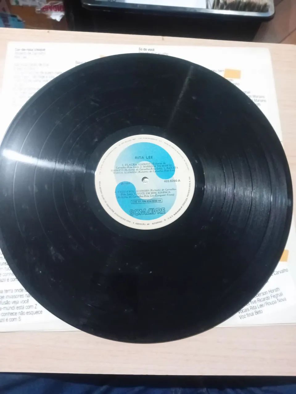Vinil Rita lee Roberto de Carvalho  - Foto 3