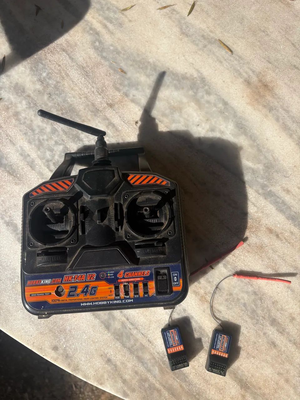 Controle aeromodelo hobby king hk t4a - Foto 2