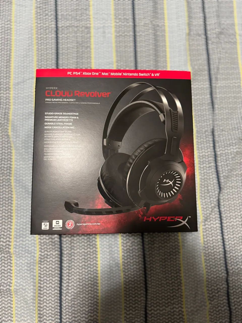 Headset gamer Hyperx Cloud Revolver (com caixa) - funcionando 100% - Foto 6