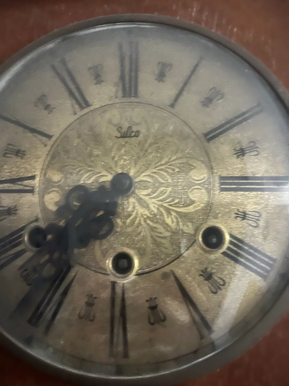  Relógio de Parede Antigo Silco com Pêndulo - Vintage Clássico - Foto 2