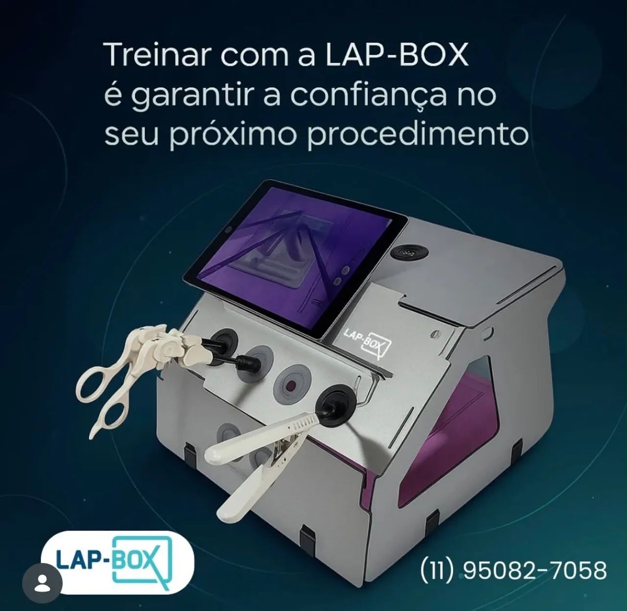 Simulador de videolaparoscopia lap-box Ip - Foto 4
