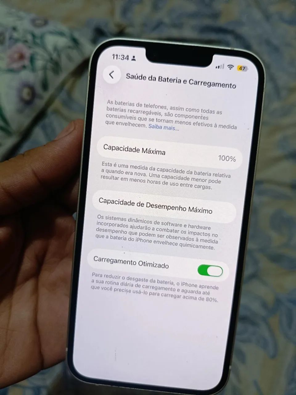 iPhone 14 branco - Foto 4