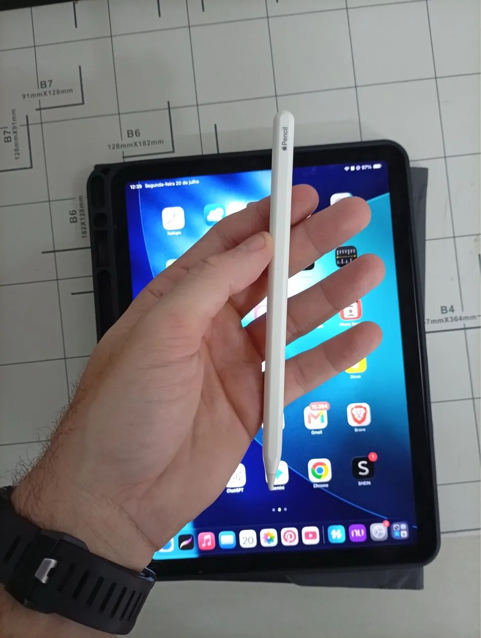 iPad Air 5 - 64gb com Apple Pencil - Tablets e E-Readers - Anil