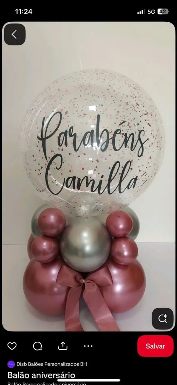 Arranjo de balão  - Foto 4